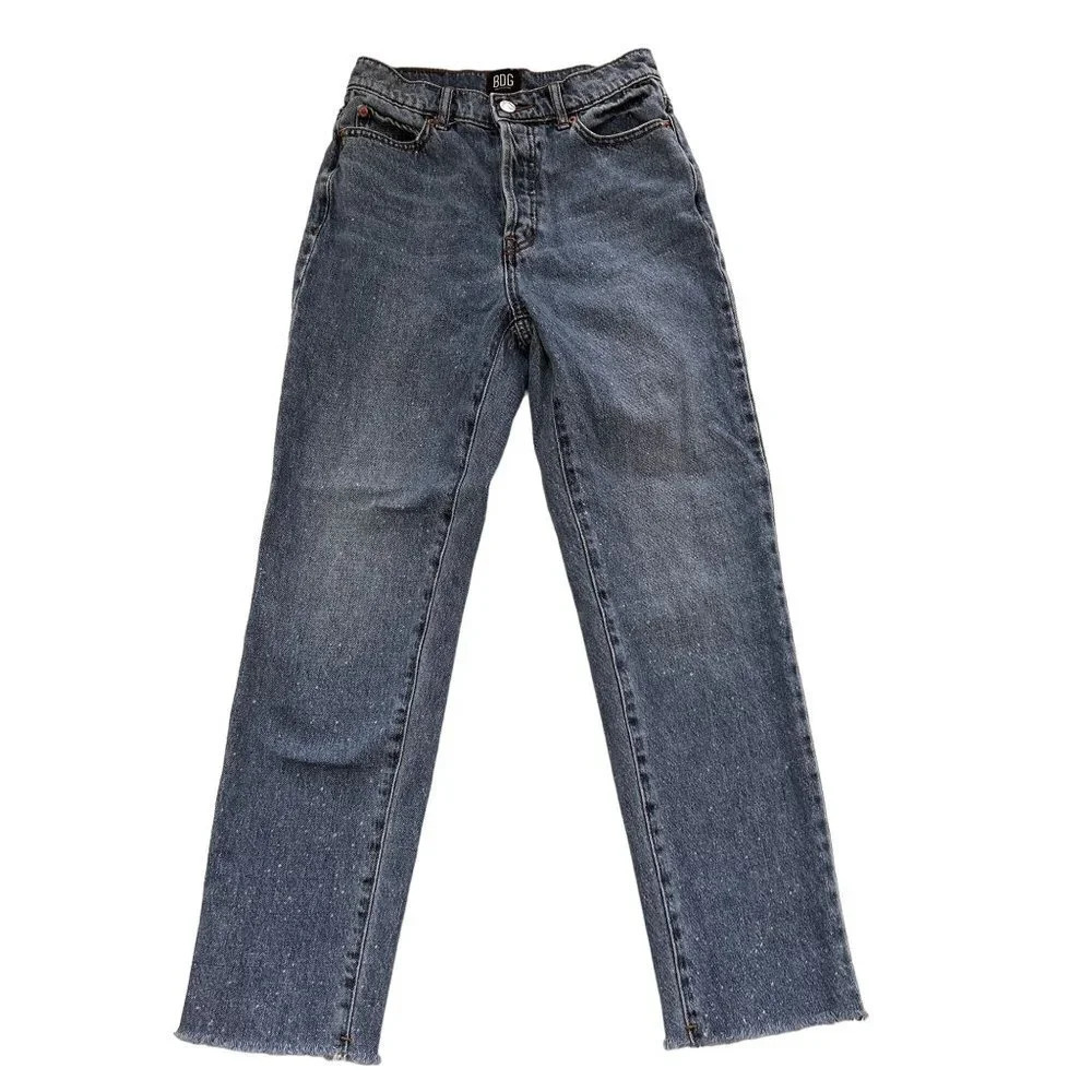 Urban Outfitters BDG Paint Splatter Straight Leg Jeans